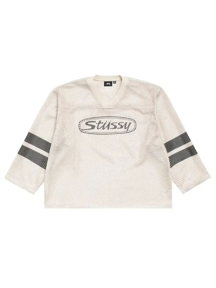Футболка Stussy Trucker Team Jersey 'Natural' — изображение 1 из 2, бежевый