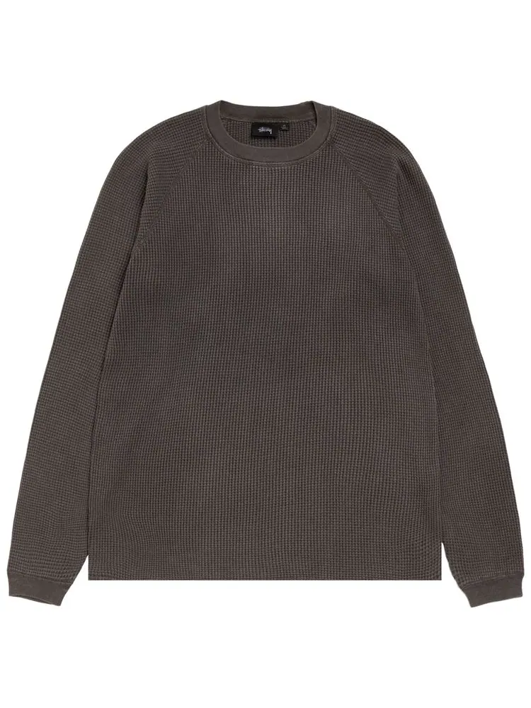 Термофутболка Stussy Mantra Raglan Thermal — изображение 1 из 2, черный