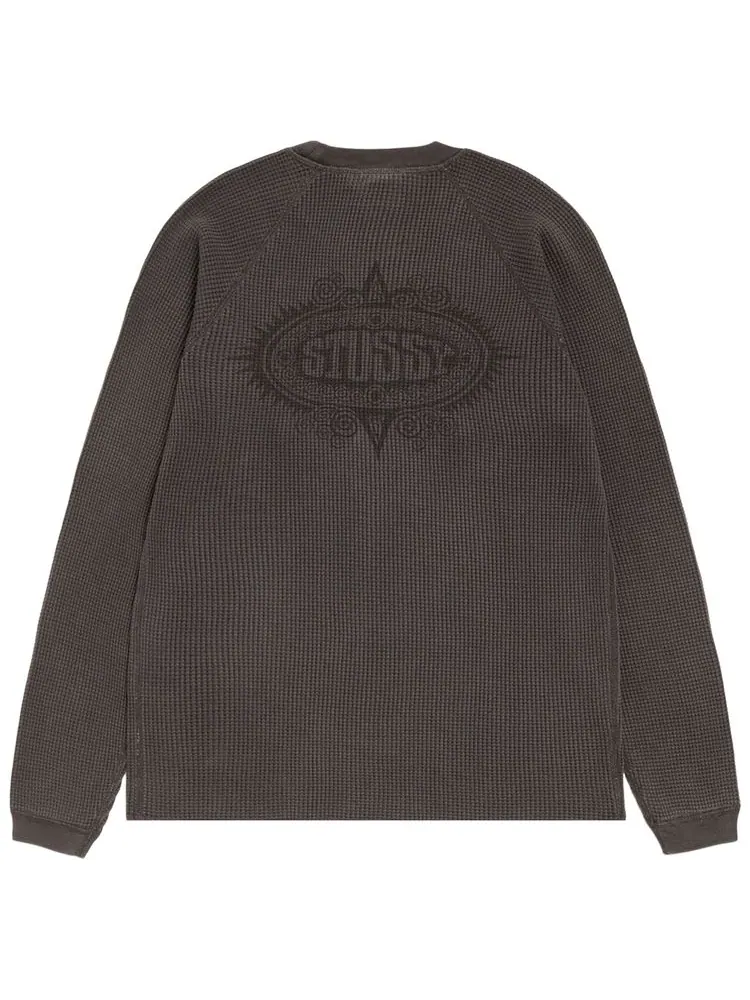 Термофутболка Stussy Mantra Raglan Thermal — изображение 2 из 2, черный