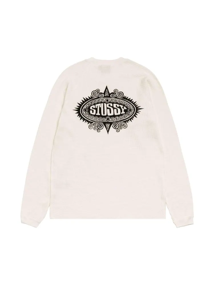 Термофутболка Stussy Mantra Raglan Thermal — изображение 2 из 2, белый