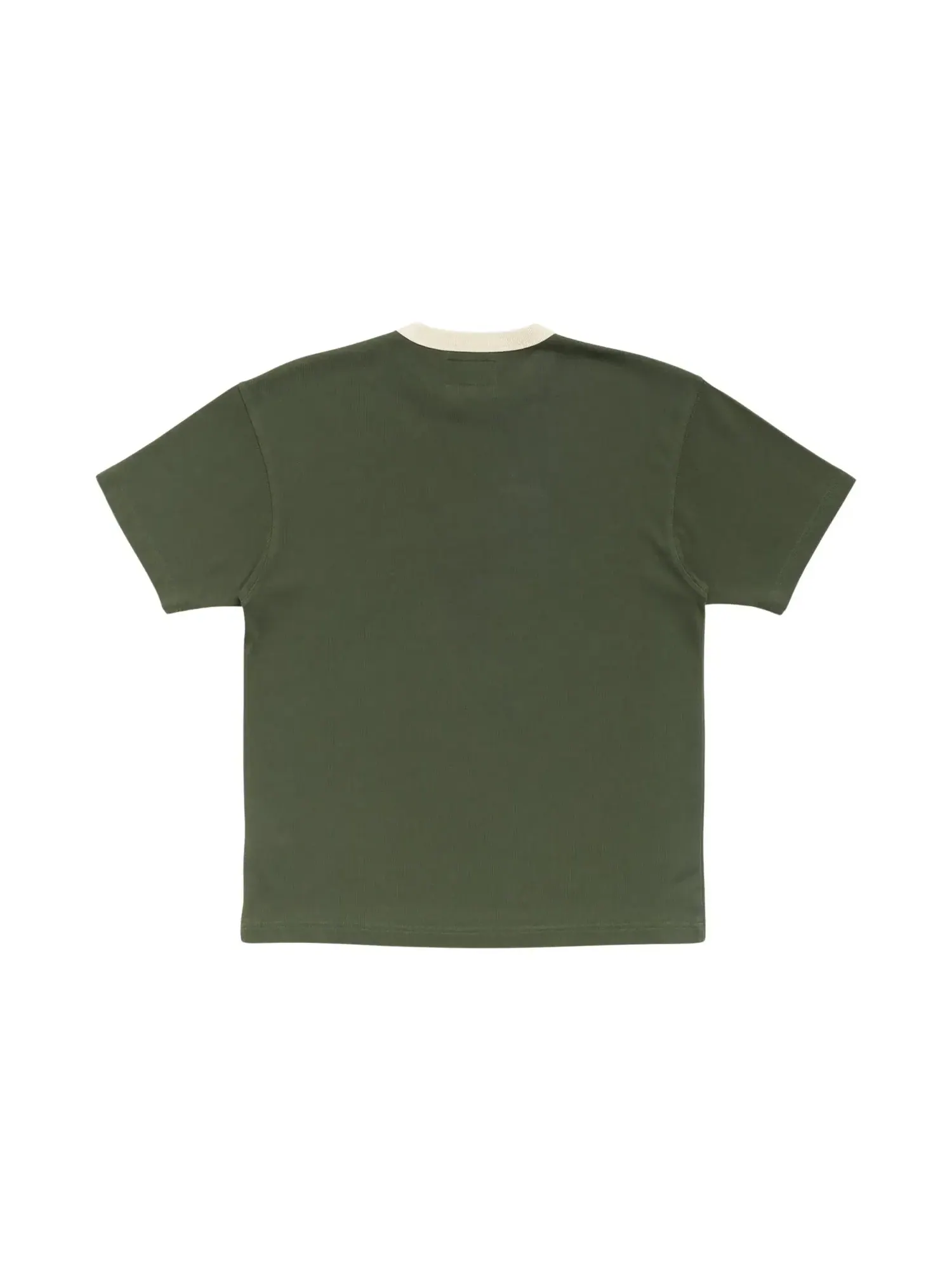Футболка Stussy Ringer Tee — изображение 2 из 2, оливковый