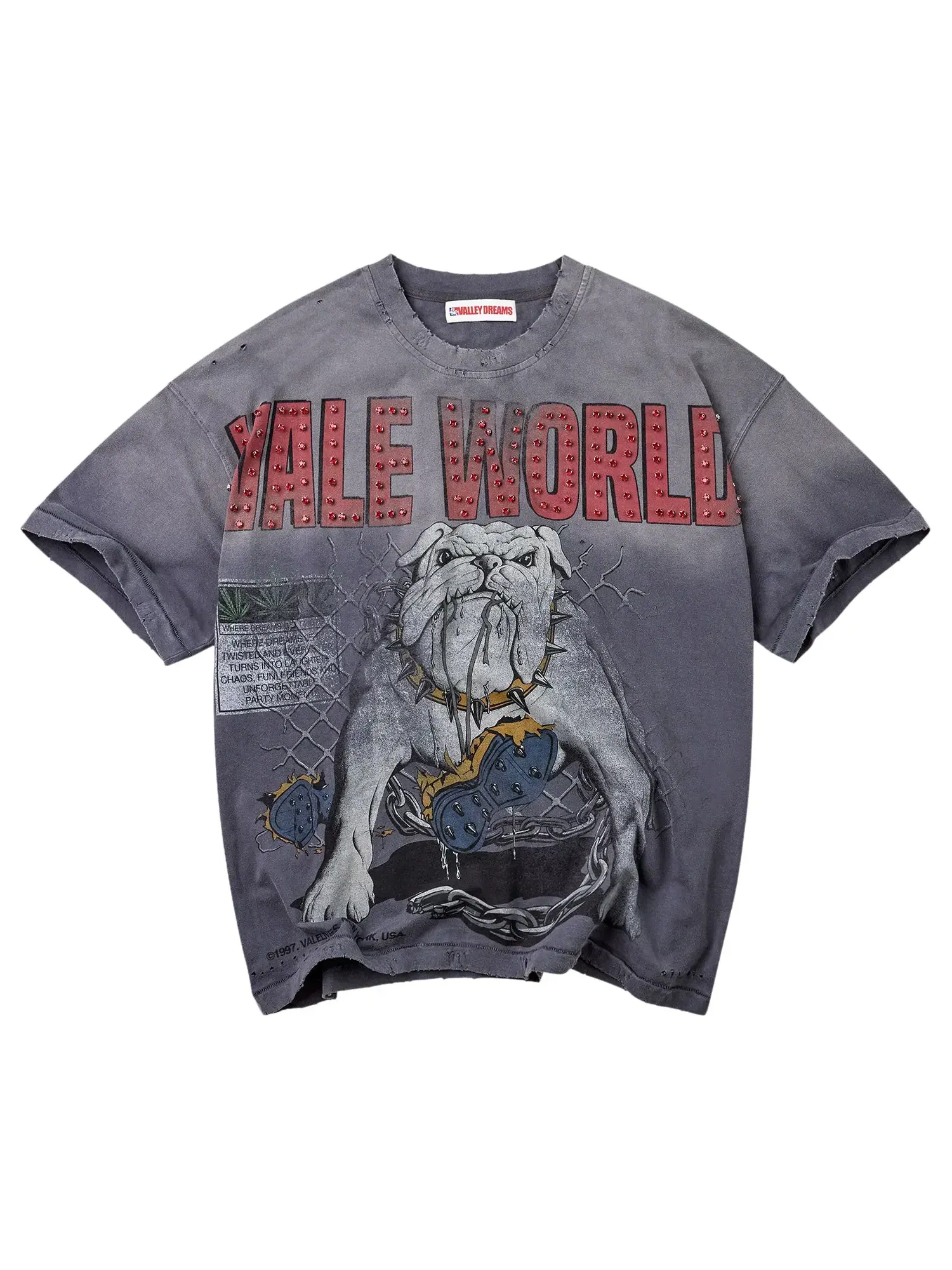 Футболка Vale Forever Dogyard Tee — изображение 1 из 2, серый