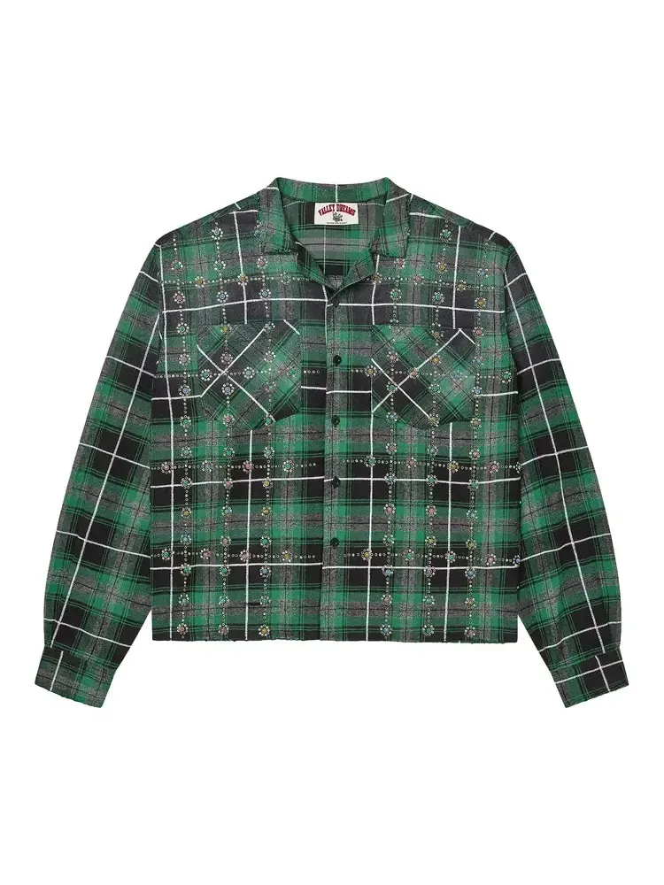 Vale Forever Grinch Gems Flannel 'Green' — изображение 1 из 1, зеленый