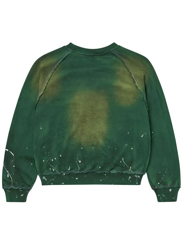 Свитшот Vale Forever Hot Breathe Crewneck — изображение 2 из 2, зеленый