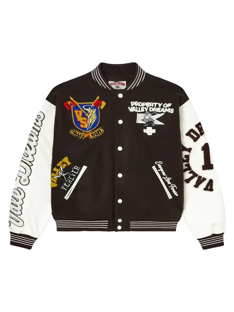 Куртка Vale Forever Alumni Varsity 'Brown' — изображение 1 из 2, коричневый