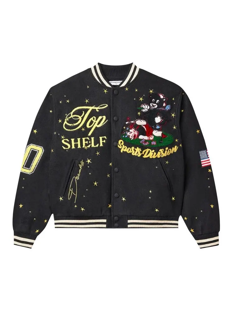 Куртка Vale Forever Moon Varsity Jacket — изображение 1 из 2, черный