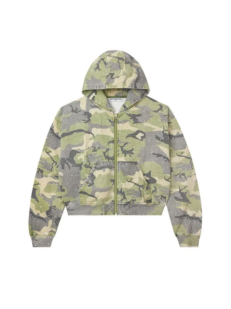 Куртка Vale Forever Crystal Camo Work Jacket — изображение 1 из 2, зеленый