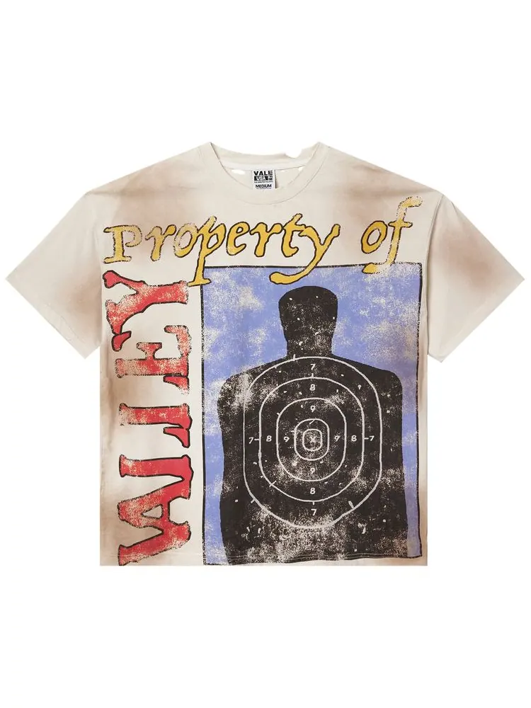 Футболка Vale Forever Target Practice Tee 'Cream' — изображение 1 из 2, бежевый