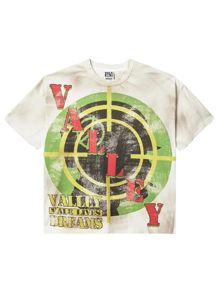Футболка Vale Forever Target Tee 'Cream' — изображение 1 из 2, бежевый