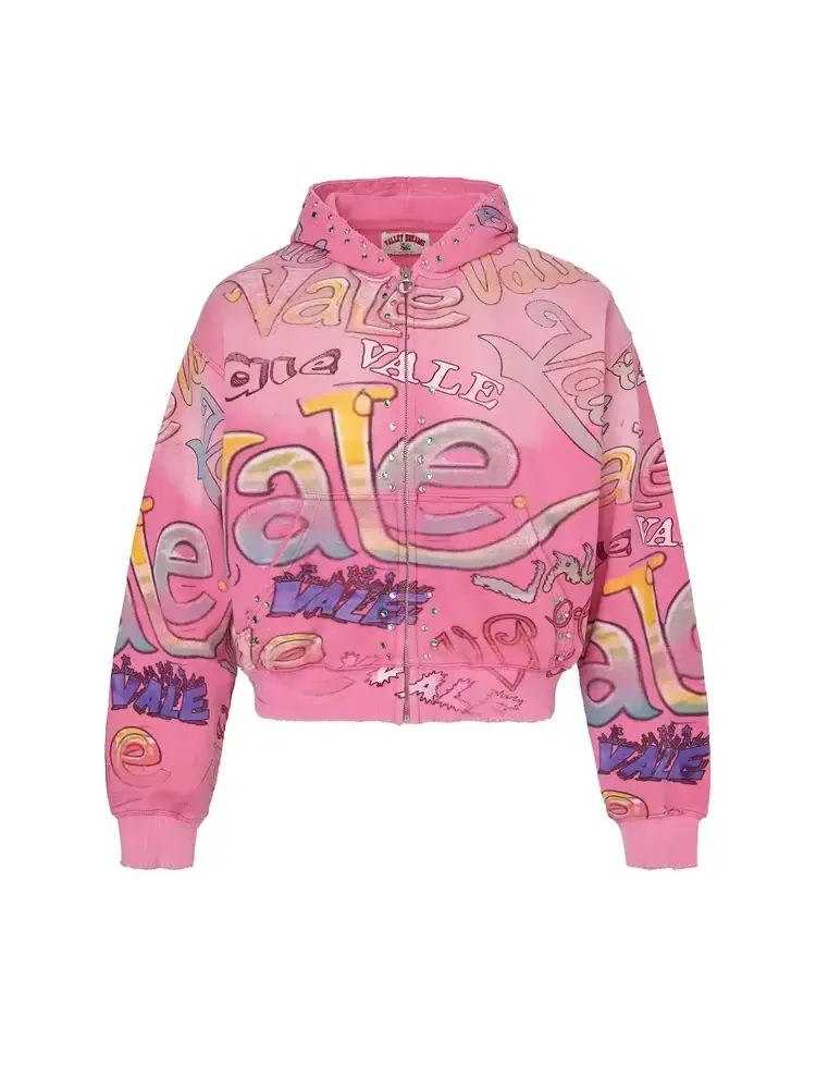 Vale Forever Bubblegum Zip Up 'Pink' — изображение 1 из 2, розовый