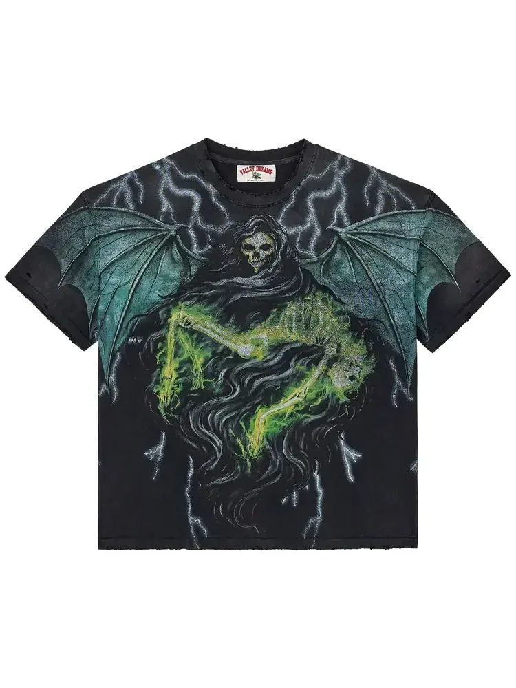 Футболка Vale Forever Grim Big Tee 'Black' — изображение 1 из 2, черный