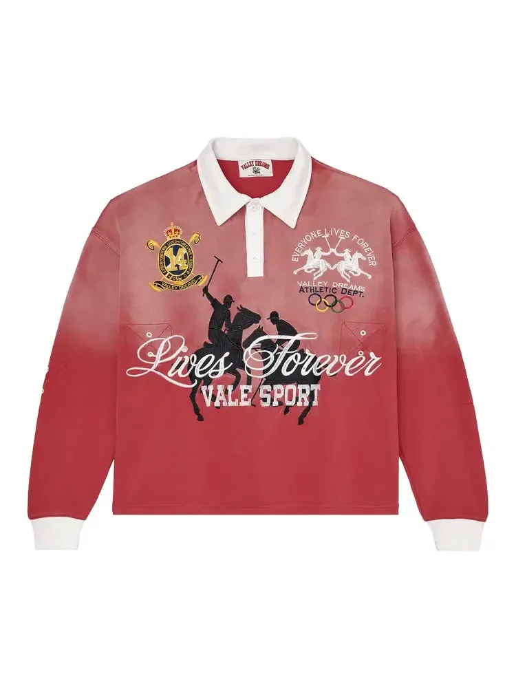 Рубашка Vale Forever Rockefeller Rugby — изображение 1 из 2, красный