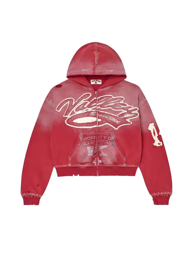 Vale Forever Religion Zip Up 'Burn' — изображение 1 из 2, красный