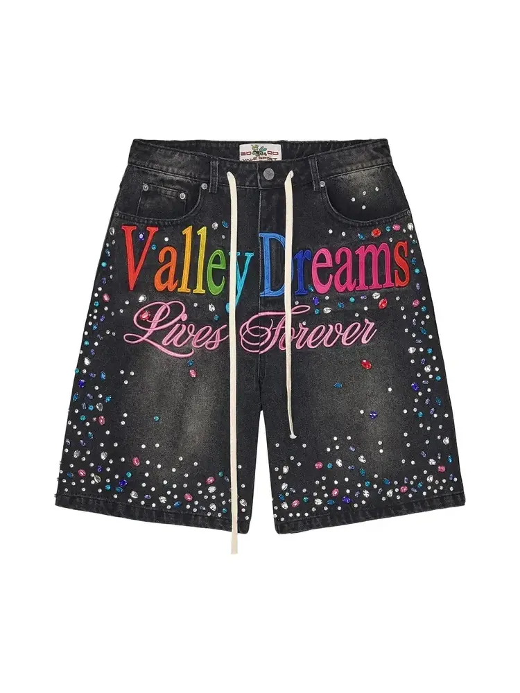 Джинсовые шорты Vale Forever Ice Cream Jorts — изображение 1 из 2, черный