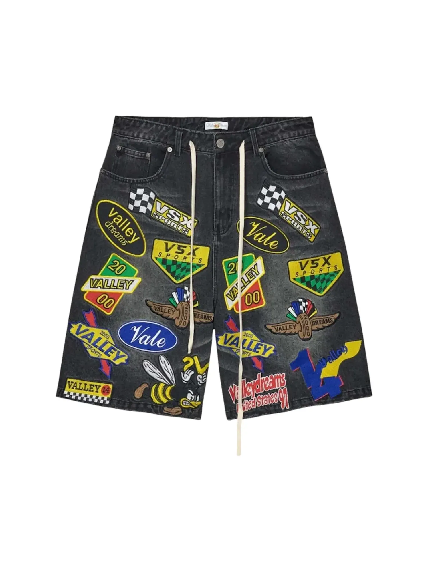 Джинсовые шорты Vale Forever Passport Jorts — изображение 1 из 2, черный