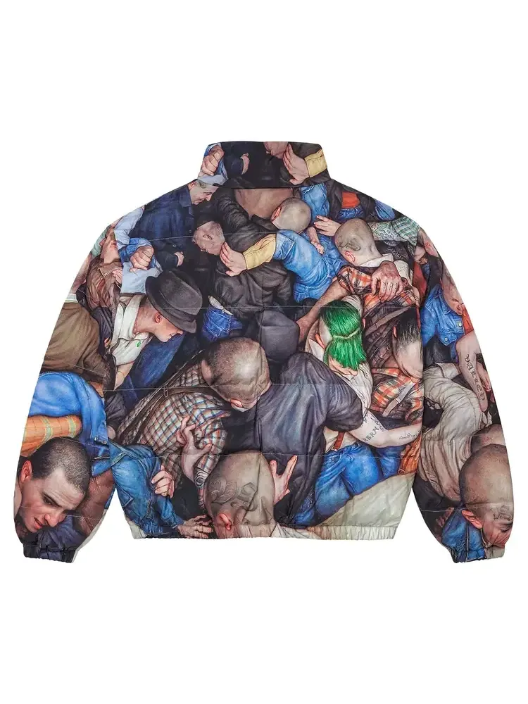 Vale Forever x Dan Witz Moshpit Puffer 'Multicolor' — изображение 2 из 2, мульти