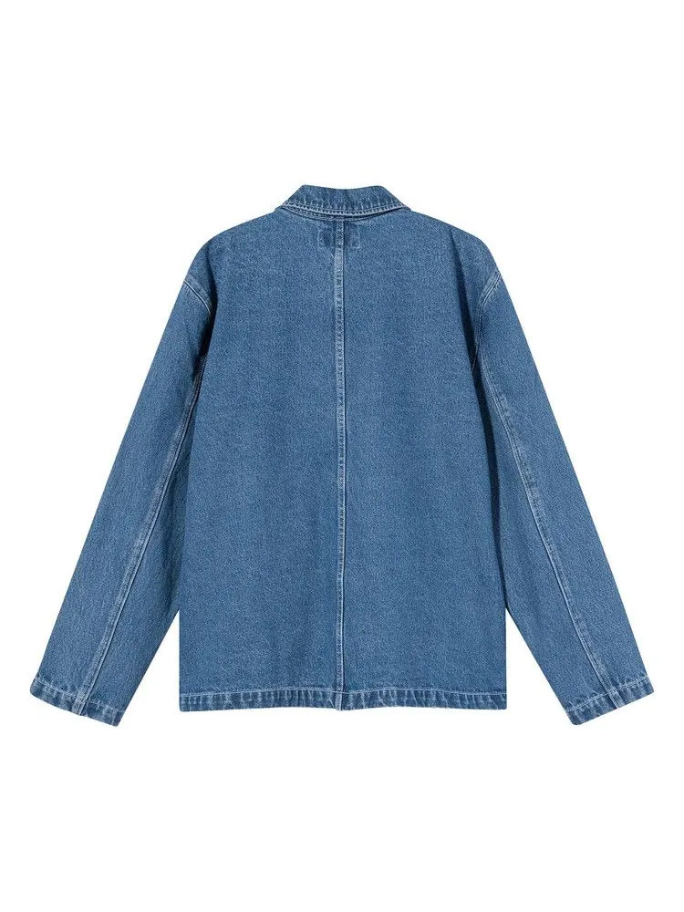 Куртка Stussy Denim Chore Jacket — изображение 2 из 2, синий
