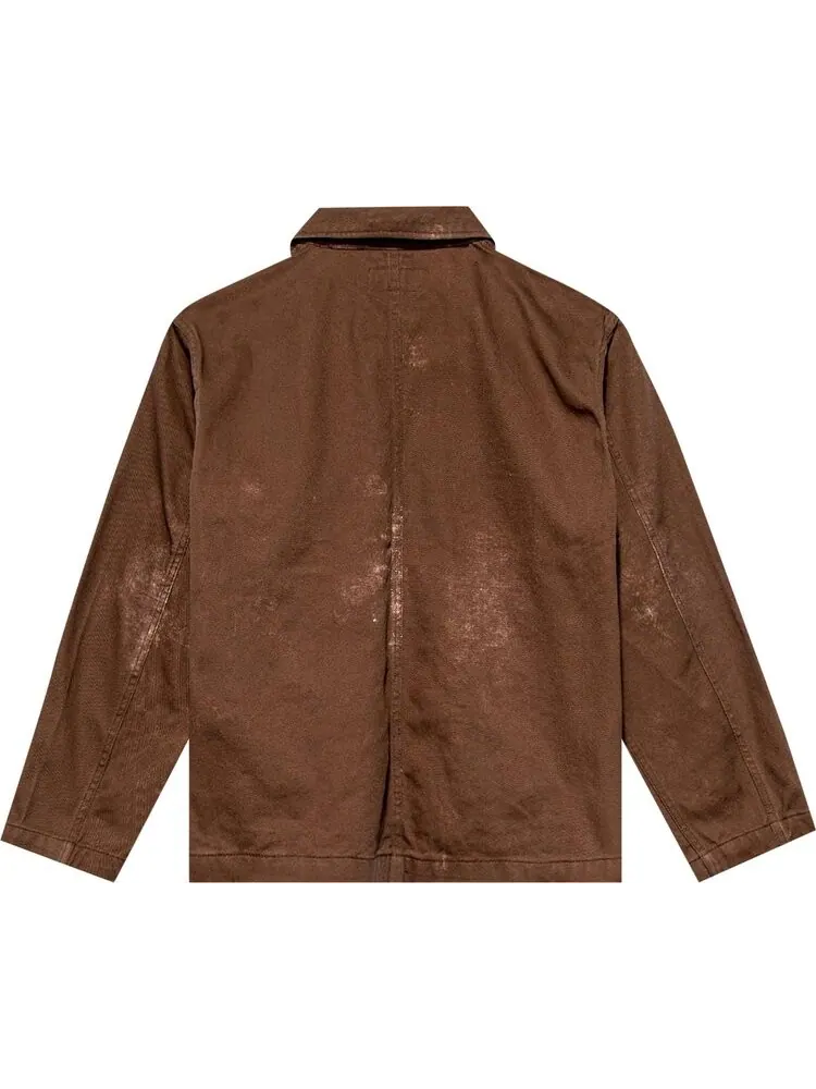 Куртка Stussy Spotted Bleach Chore Jacket 'Brown' — изображение 2 из 2, коричневый