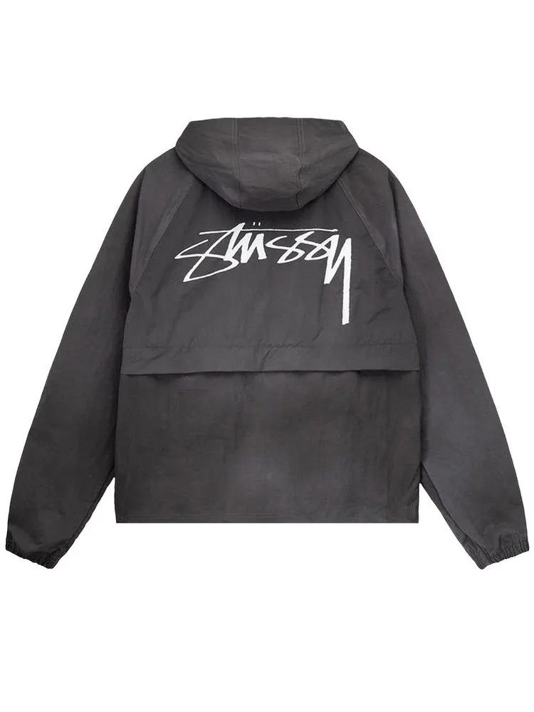 Куртка Stussy Wave Dye Beach Shell — изображение 2 из 2, черный