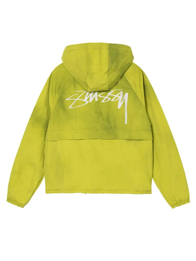 Куртка Stussy Wave Dye Beach Shell, Slime — изображение 2 из 2, желтый