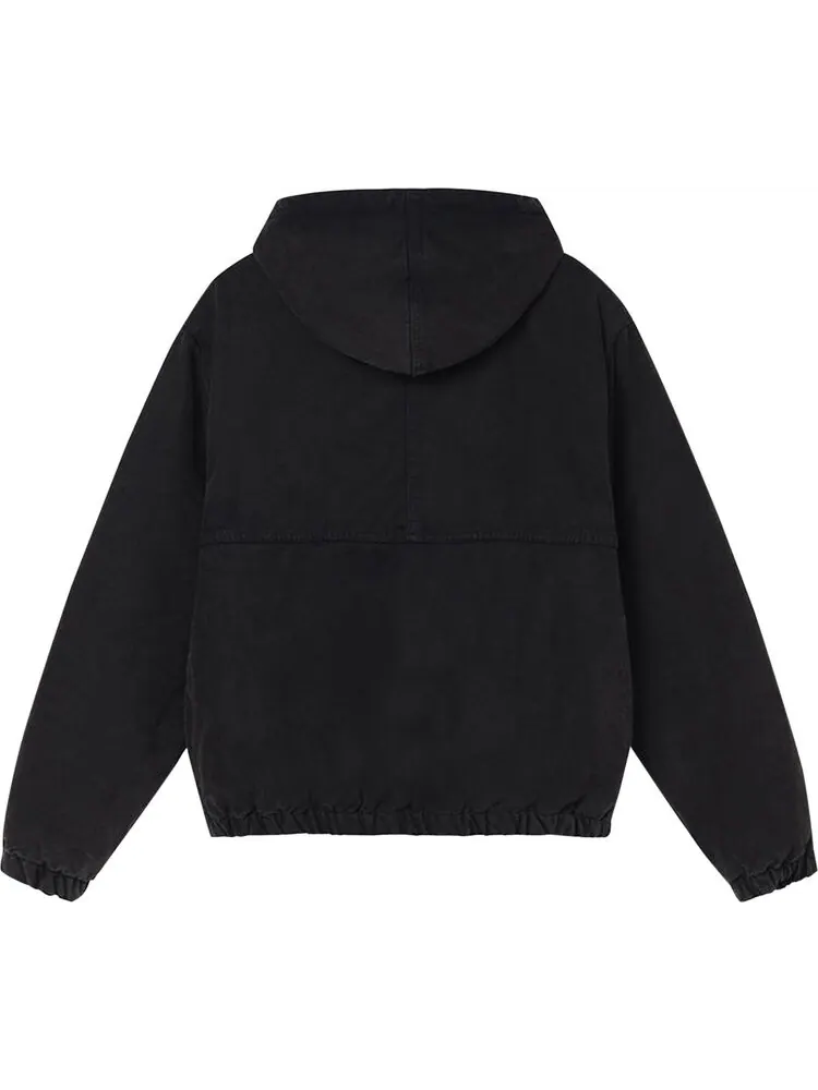 Куртка Stussy Canvas Insulated Work Jacket — изображение 2 из 2, черный