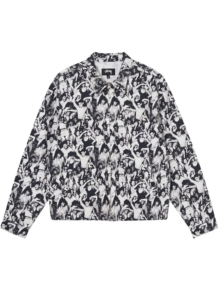 Куртка Stussy Beach Mob Bing Jacket 'Black' — изображение 1 из 2, черный