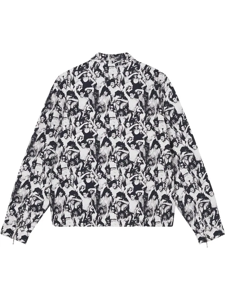 Куртка Stussy Beach Mob Bing Jacket 'Black' — изображение 2 из 2, черный