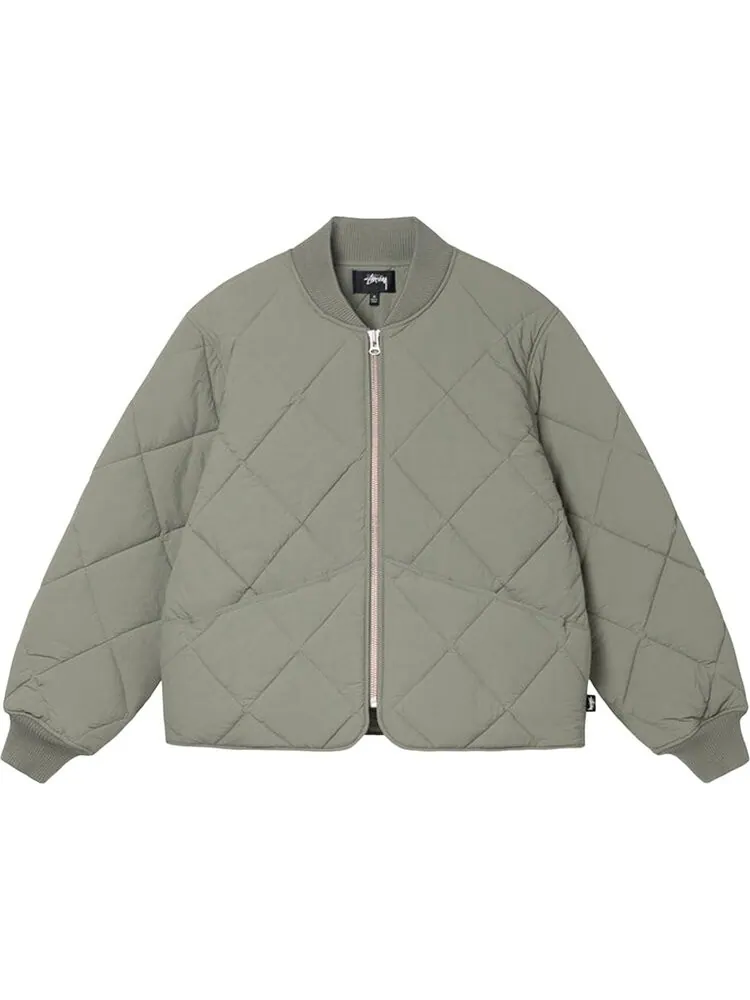 Куртка Stussy Dice Quilted Liner Jacket 'Olive'