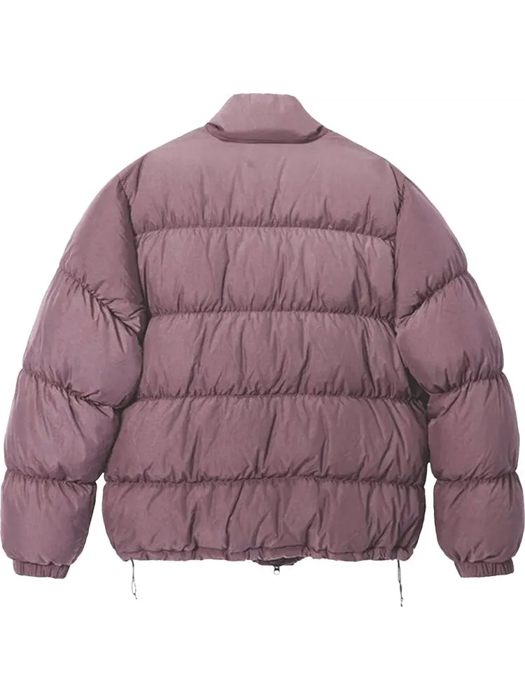 Пуховик Stussy Ripstop Down Puffer Jacket 'Rose' — изображение 2 из 2, фиолетовый