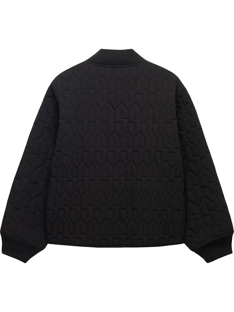 Куртка Stussy S Quilted Liner Jacket 'Black' — изображение 2 из 2, черный