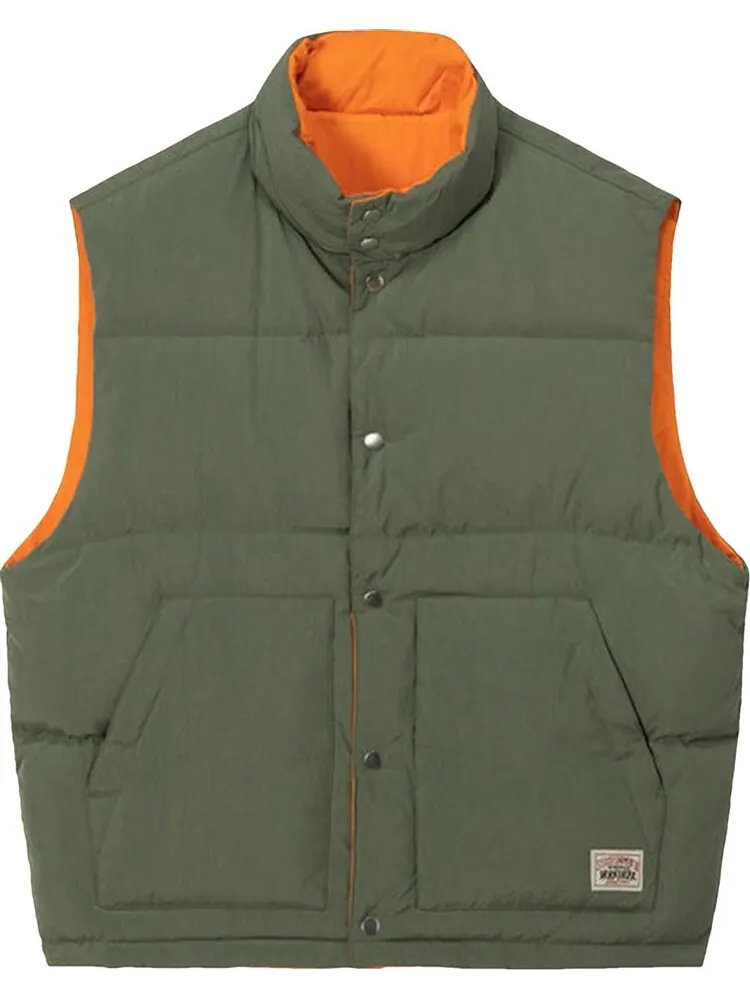 Жилет Stussy Reverse Down Workgear Vest 'Olive' — изображение 1 из 3, мульти