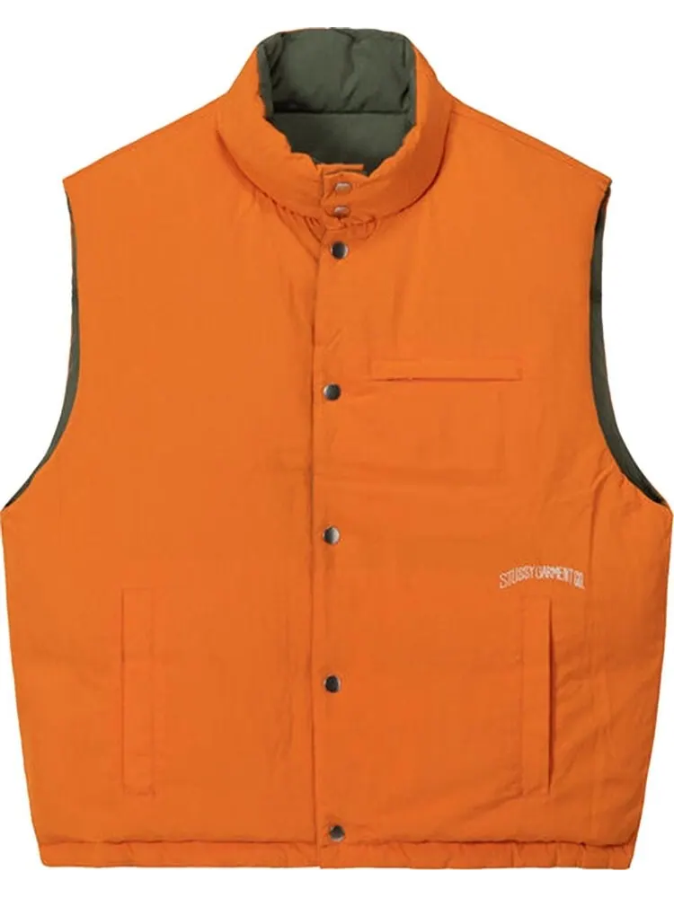 Жилет Stussy Reverse Down Workgear Vest 'Olive' — изображение 3 из 3, мульти