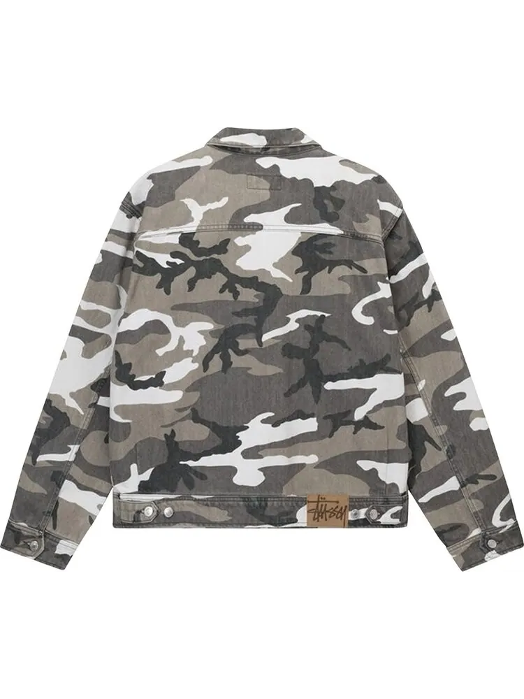 Куртка Stussy Camo Zip Work Jacket 'Multicolor' — изображение 2 из 2, мульти