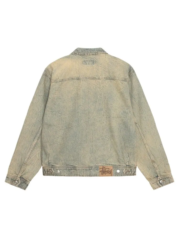 Куртка Stussy Zip Work Jacket — изображение 2 из 2, синий