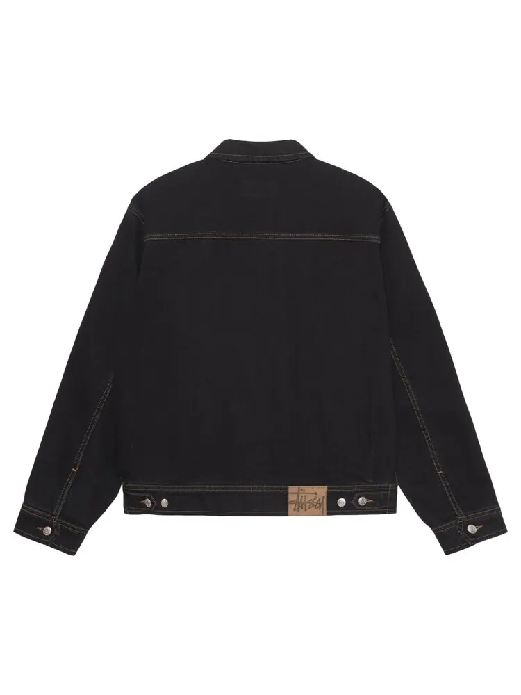 Куртка Stussy Zip Work Jacket — изображение 2 из 2, синий