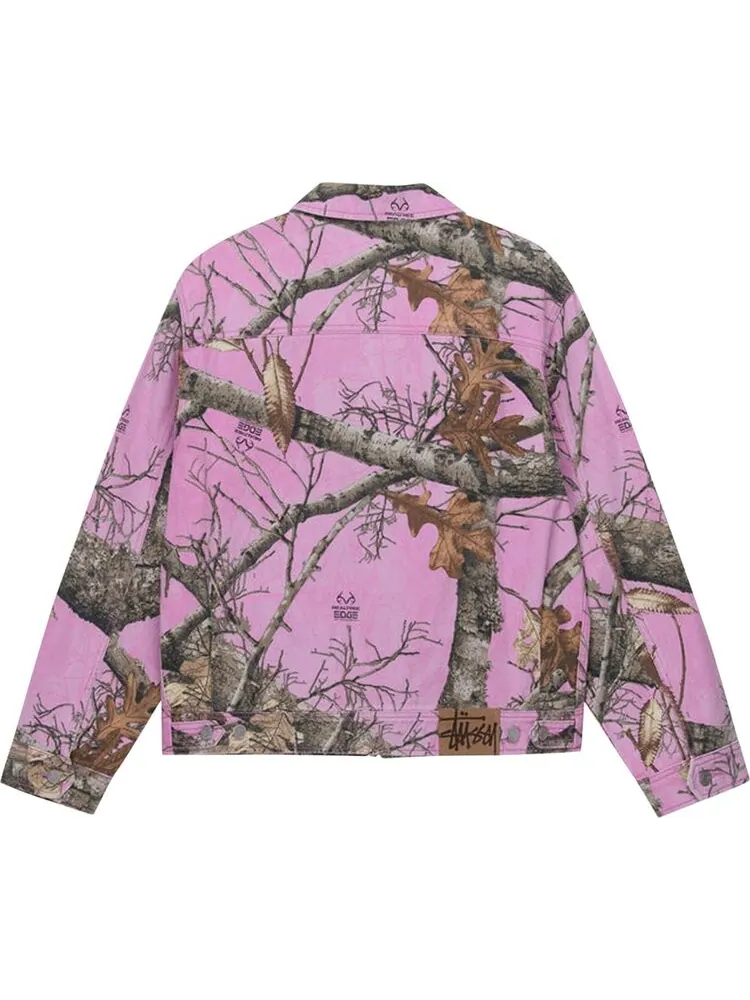 Куртка Stussy Realtree Edge Zip Work Jacket 'Pink' — изображение 2 из 2, мульти