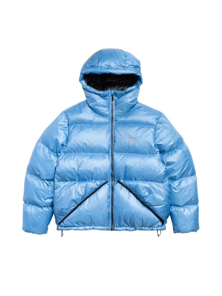 Парка Stussy Micro Ripstop Down Parka 'Sky Blue' — изображение 1 из 2, синий