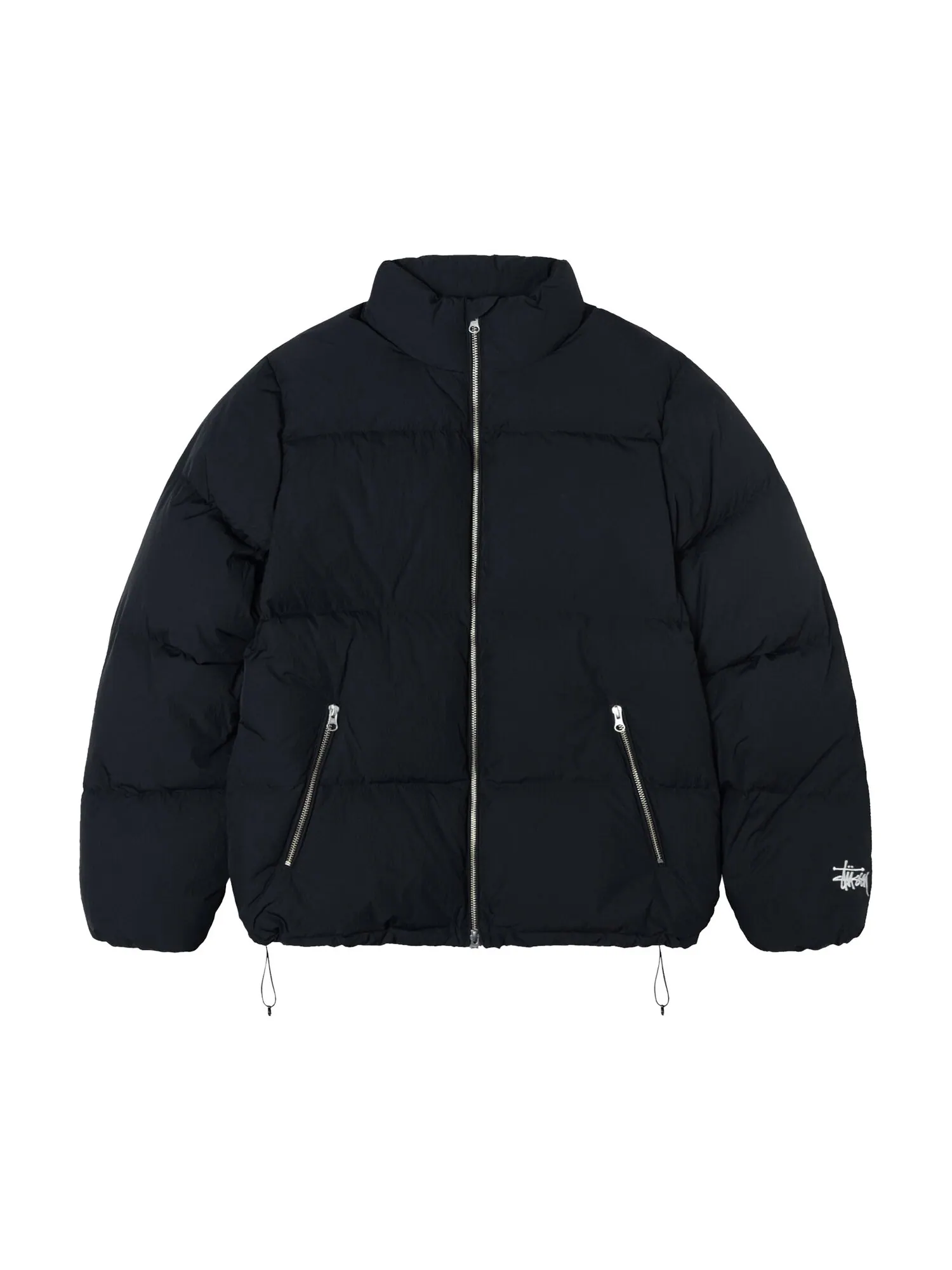 Пуховик Stussy Down Nylon — изображение 1 из 2, черный