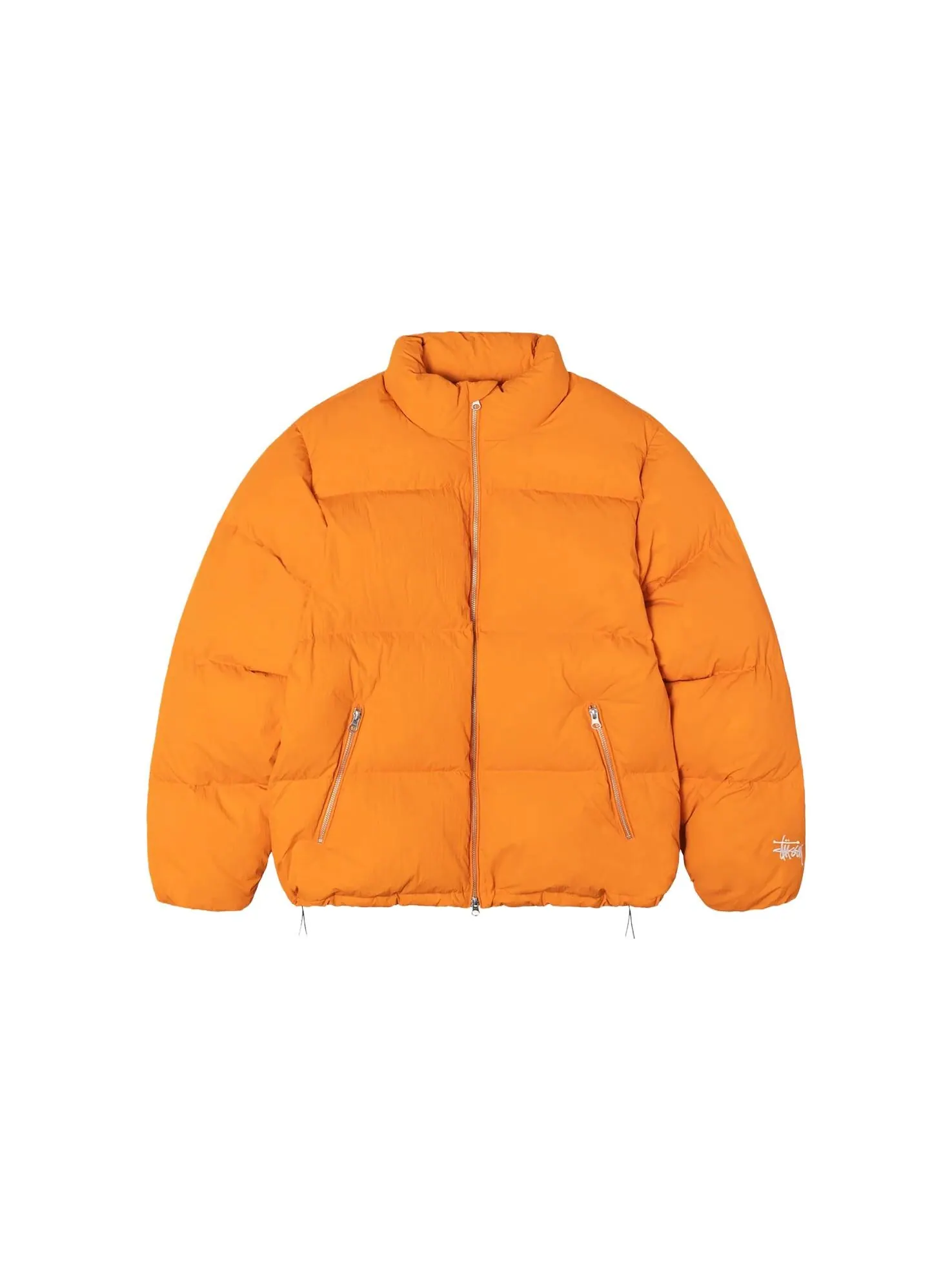 Пуховик Stussy Down Nylon — изображение 1 из 2, оранжевый