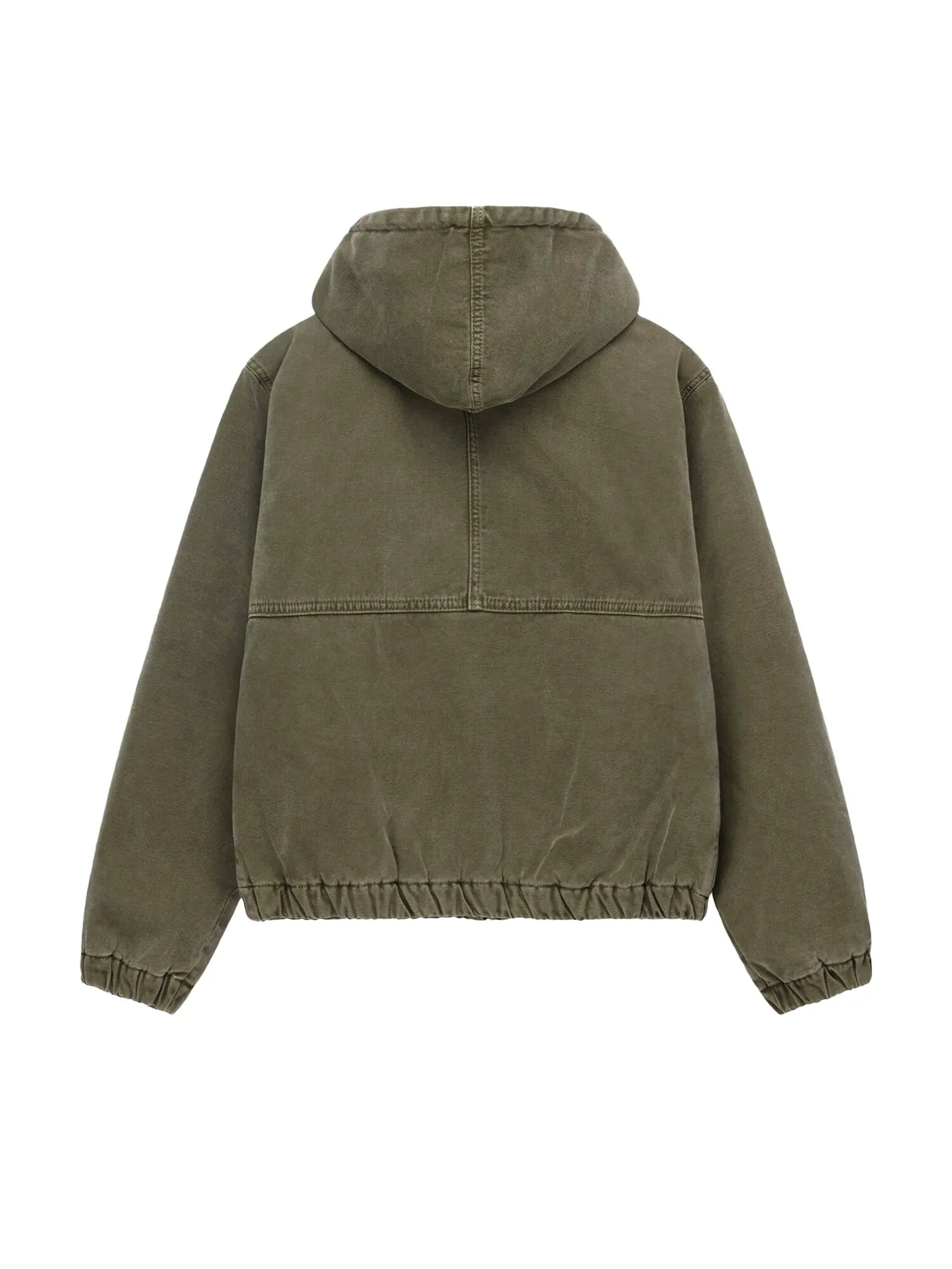 Рабочая куртка Stussy Оливково-серый — изображение 2 из 2, оливковый