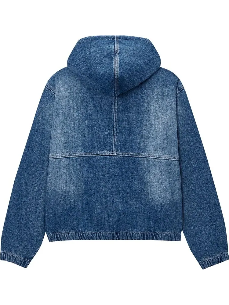 Куртка Stussy Denim Work 'Washed Blue' — изображение 2 из 2, синий