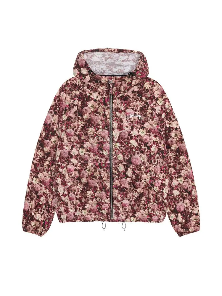 Топ Stussy Beach Shell Floral Nylon — изображение 1 из 2, коричневый