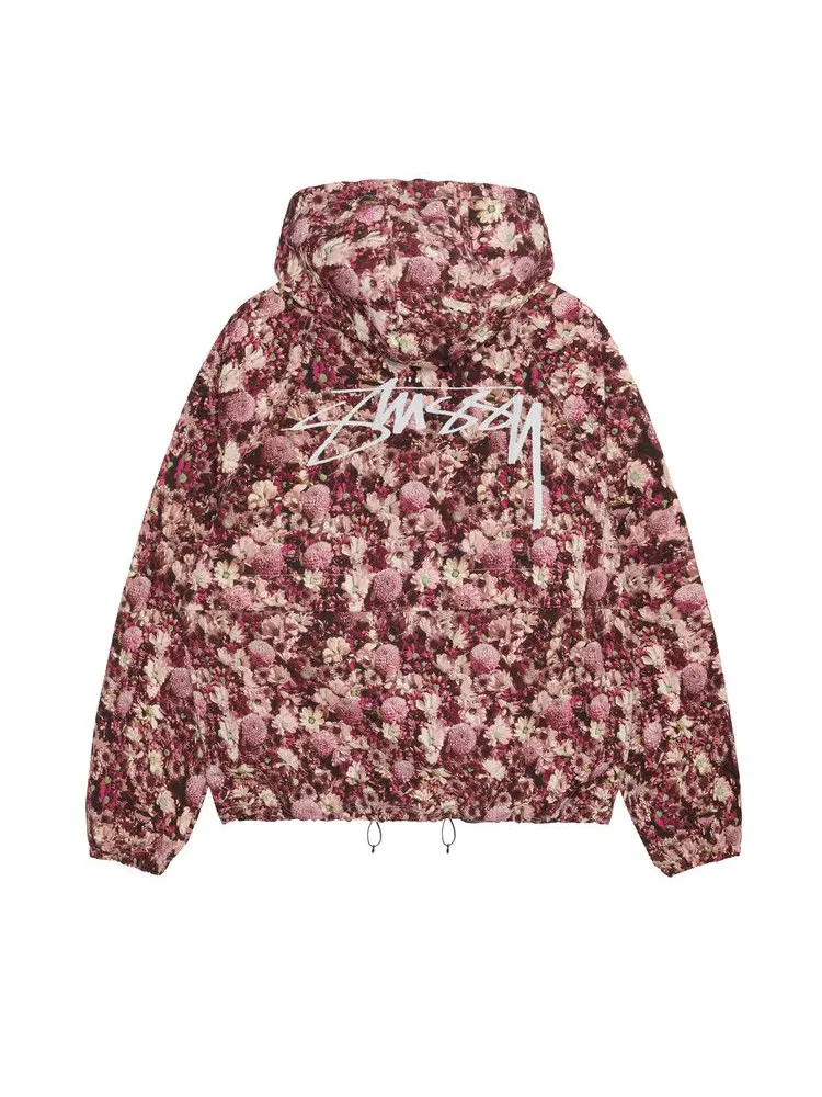 Топ Stussy Beach Shell Floral Nylon — изображение 2 из 2, коричневый