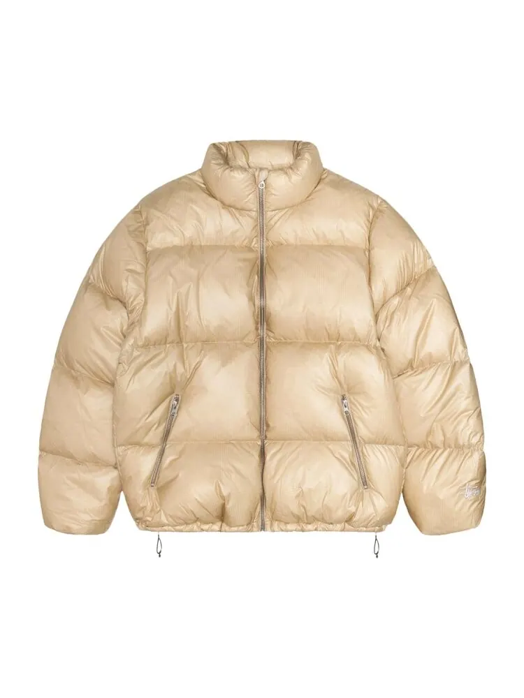 Топ Stussy Down Puffer Parachute Ripstop — изображение 1 из 2, бежевый