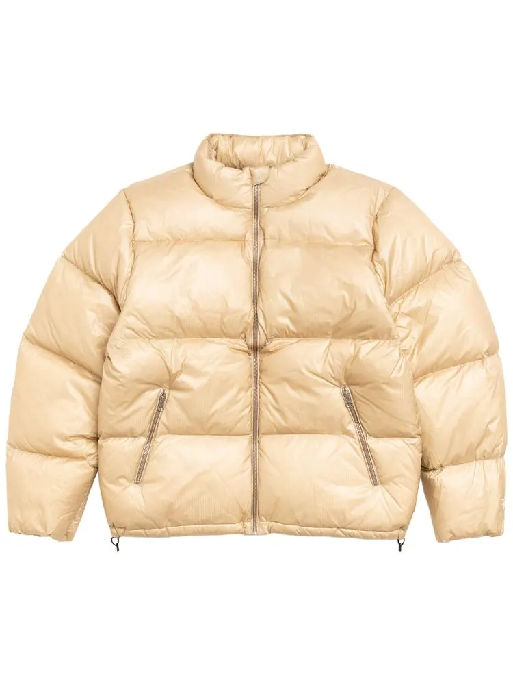 Пуховая куртка Stussy Down Puffer Parachute Ripstop — изображение 1 из 2, бежевый