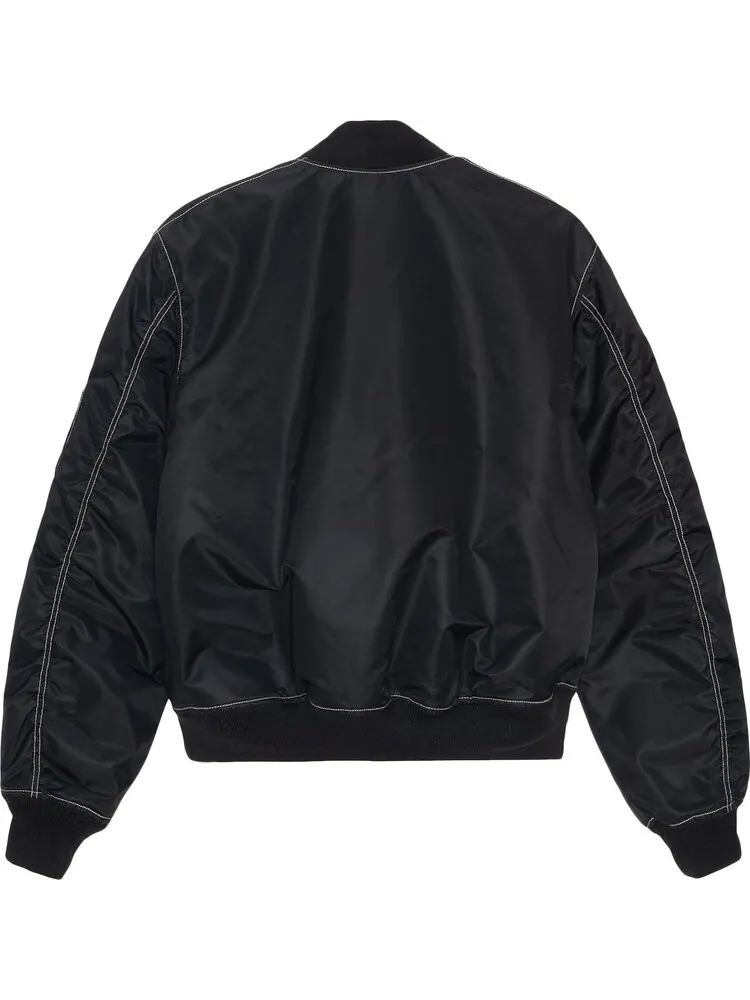 Куртка Stussy Built Reversible Bomber 'Black' — изображение 2 из 3, черный