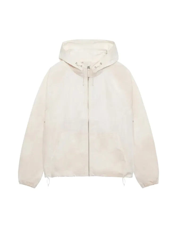 Худи Stussy Beach Shell Wave Dye Zip 'Bone' — изображение 1 из 3, бежевый
