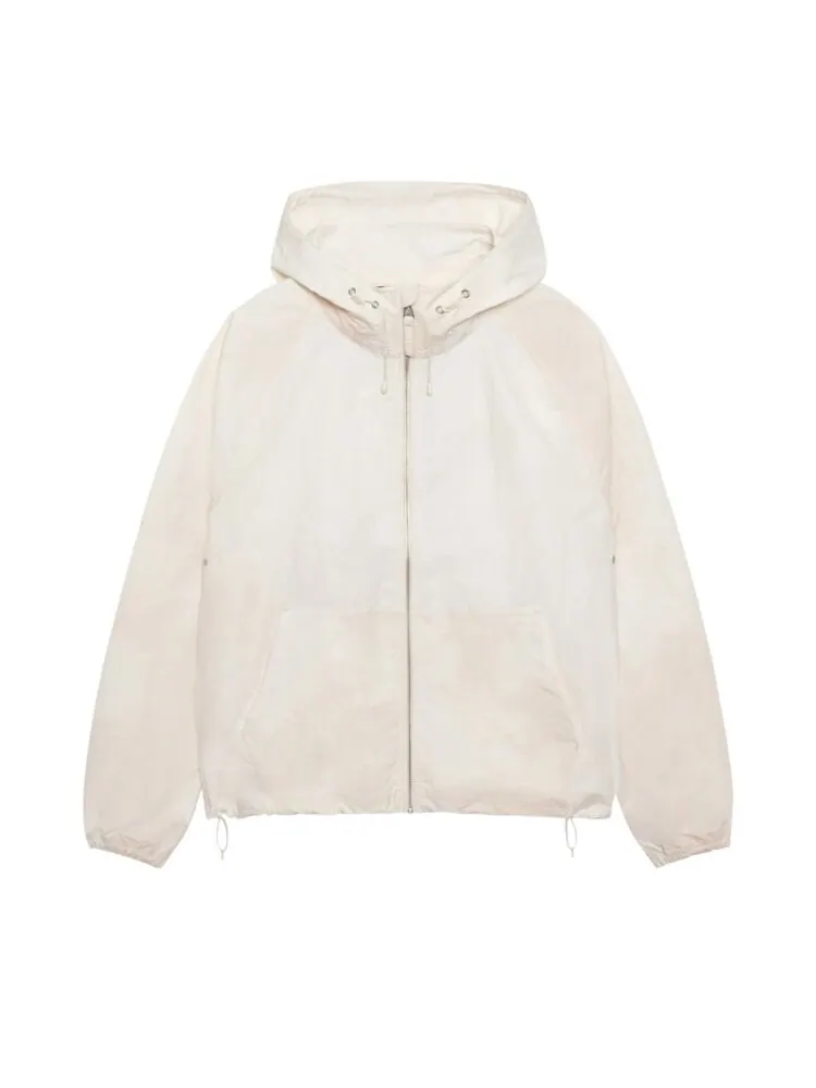 Худи Stussy Beach Shell Wave Dye Zip 'Bone' — изображение 2 из 3, бежевый