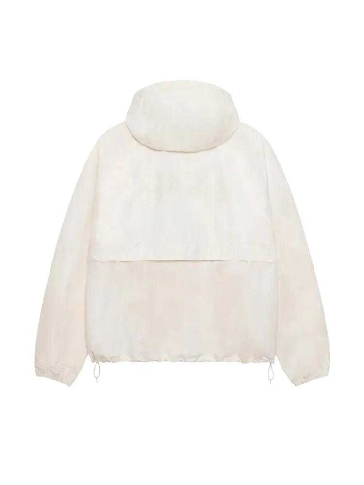 Худи Stussy Beach Shell Wave Dye Zip 'Bone' — изображение 3 из 3, бежевый