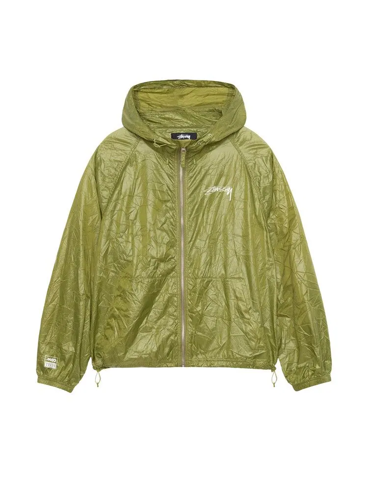Куртка Stussy Beach Wrinkled Shell — изображение 1 из 2, ящериный